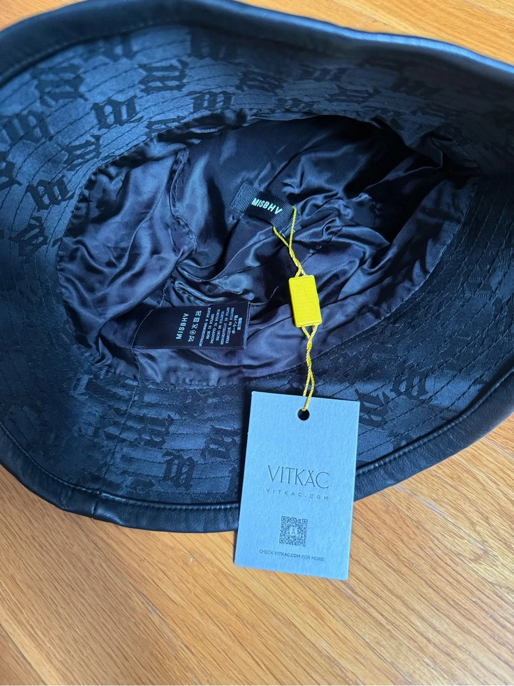 Black Monogram Jacquard Bucket Hat - Women Accessories